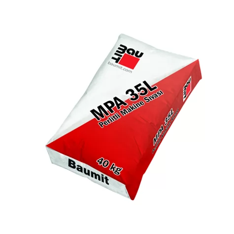 Baumit MPA 35 L – Baumit Machine-Applied Plaster for Interior and Exterior Use
