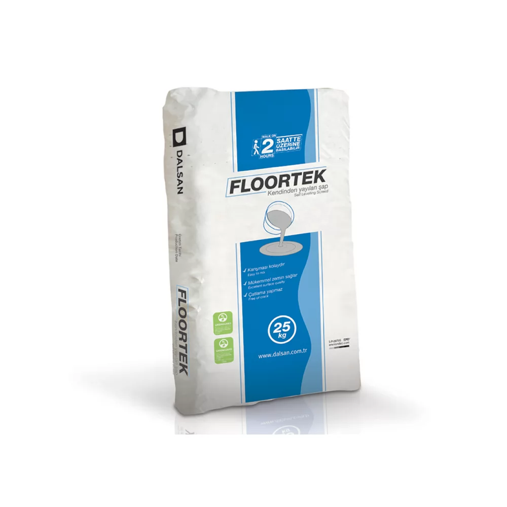 Floortek - Kendinden Yayılan Zemin Şapı