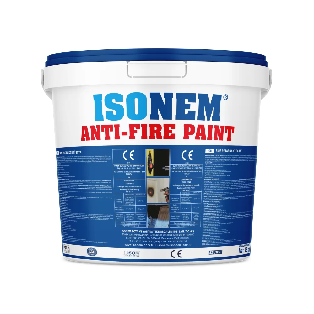 Isonem Anti Fire Paint – Fire-Retardant Topcoat