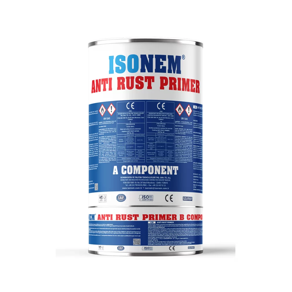Isonem Anti Rust Primer – Anticorrosive Primer for Steel Surfaces