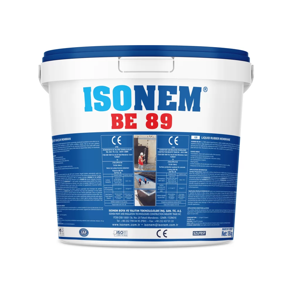 İsonem BE 89 – Liquid Rubber Waterproofing