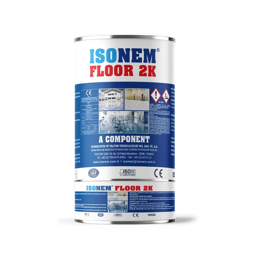 İsonem Floor 2K – Solvent-Free Epoxy Floor Coating