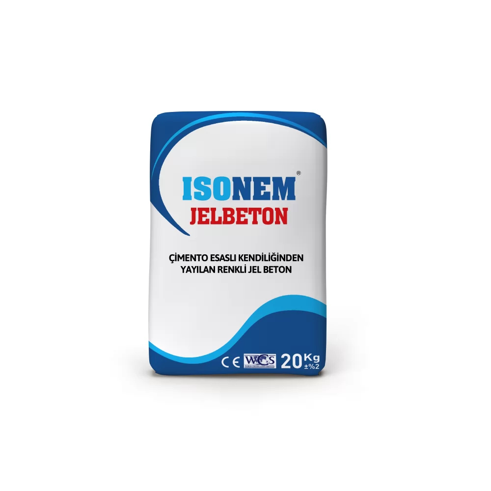 Isonem GelConcrete - Cement-based Self-Leveling Colored GelConcrete