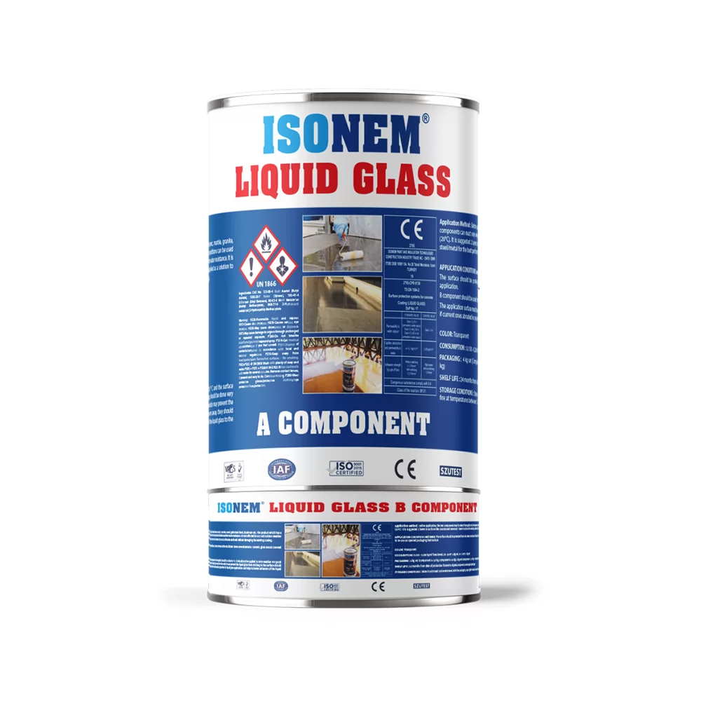 İsonem Liquid Glass – Special Mineral-Filled Waterproofing