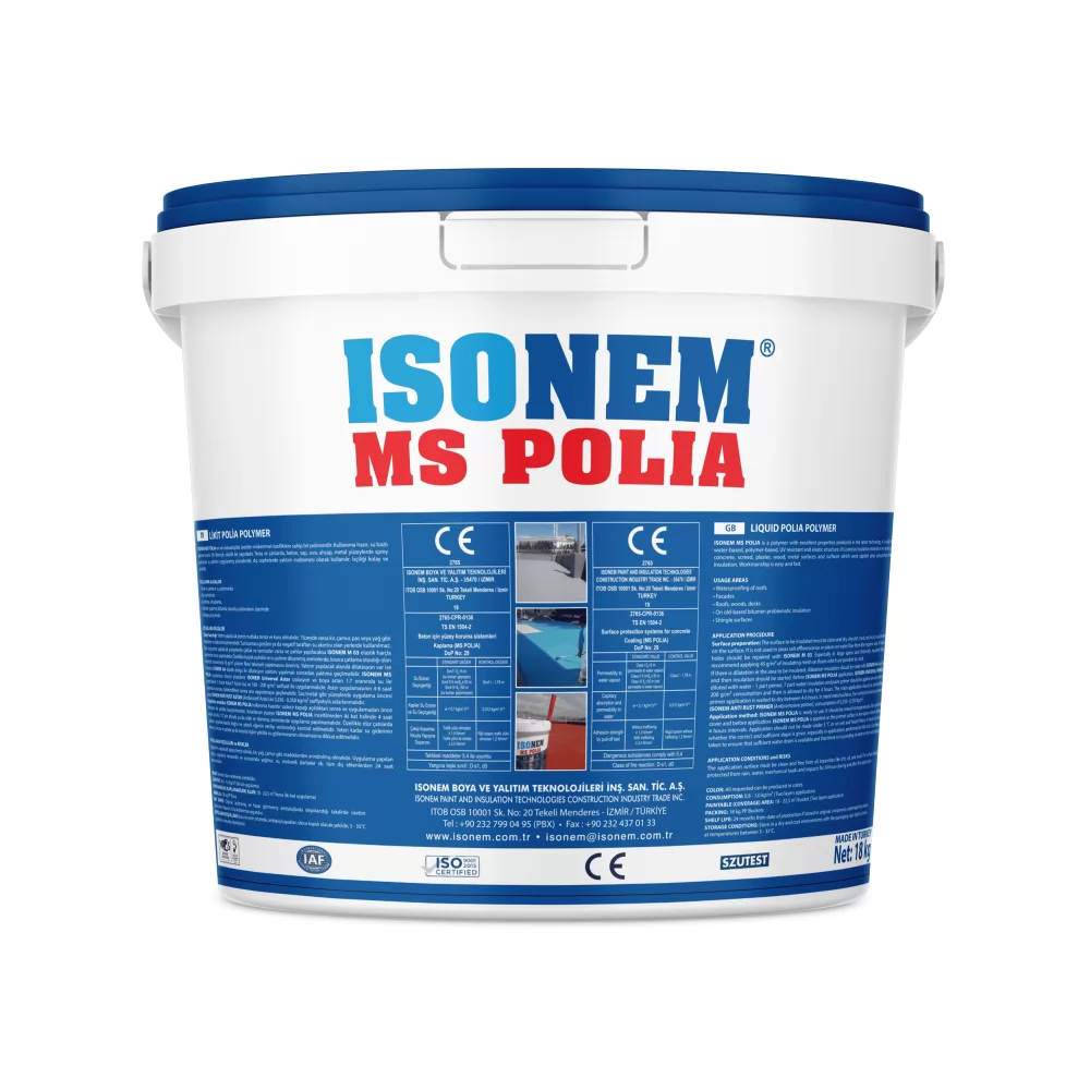 İsonem MS Polia – Liquid Polyurea Waterproofing