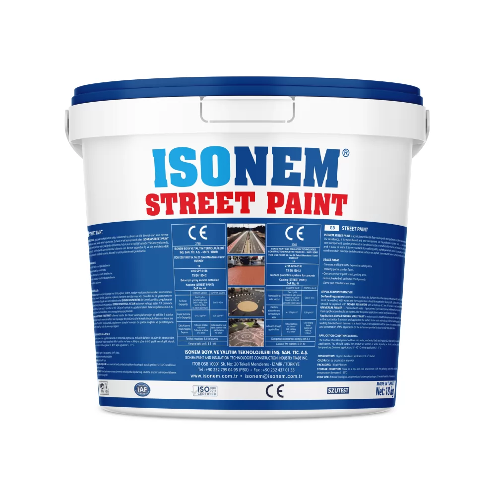 Isonem Street Paint - Concrete Floor Paint