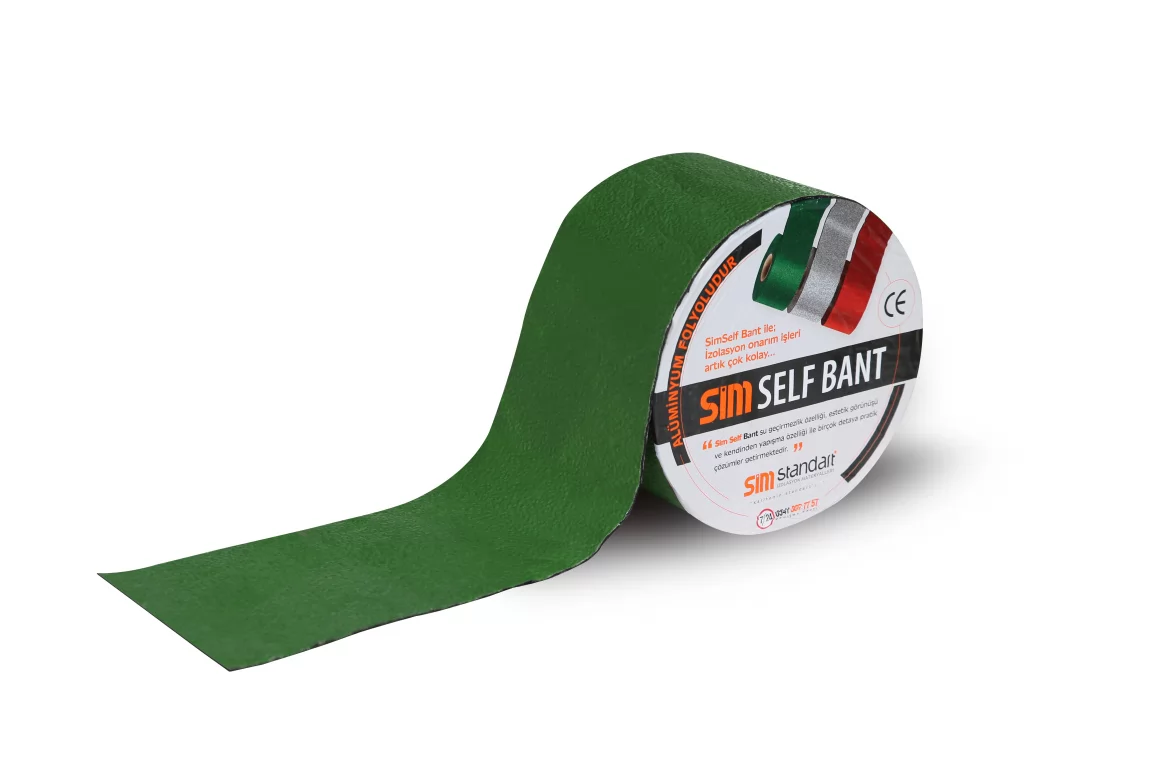 SİM Self Aluminum Foil Coated Tape – Green